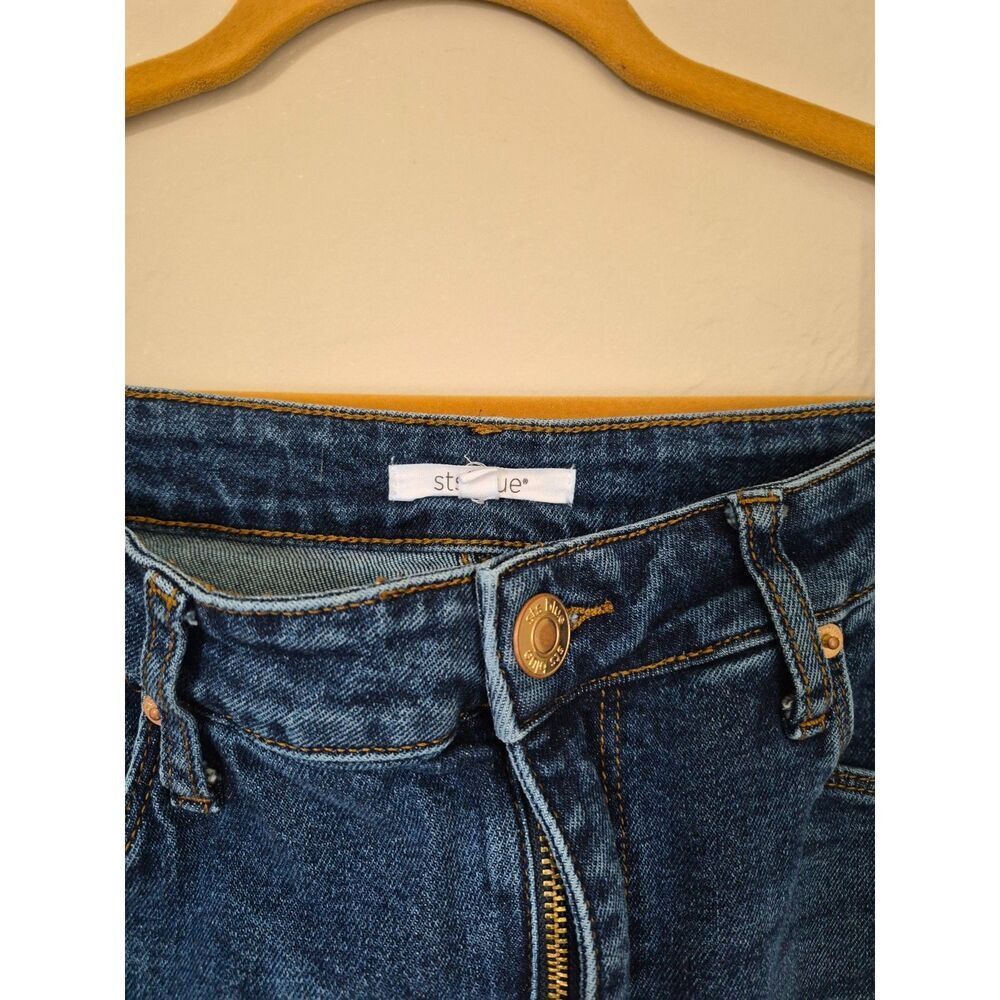 sts blue Niki Denim Pencil Maxi Skirt Size 27/4 - Long Jean Boho Western Style - Picture 6 of 11
